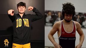 Bo Bassett gets 2-word reaction from brother & U17 World Trials champ to Iowa commit's note after U20 US Open 3rd-place finish