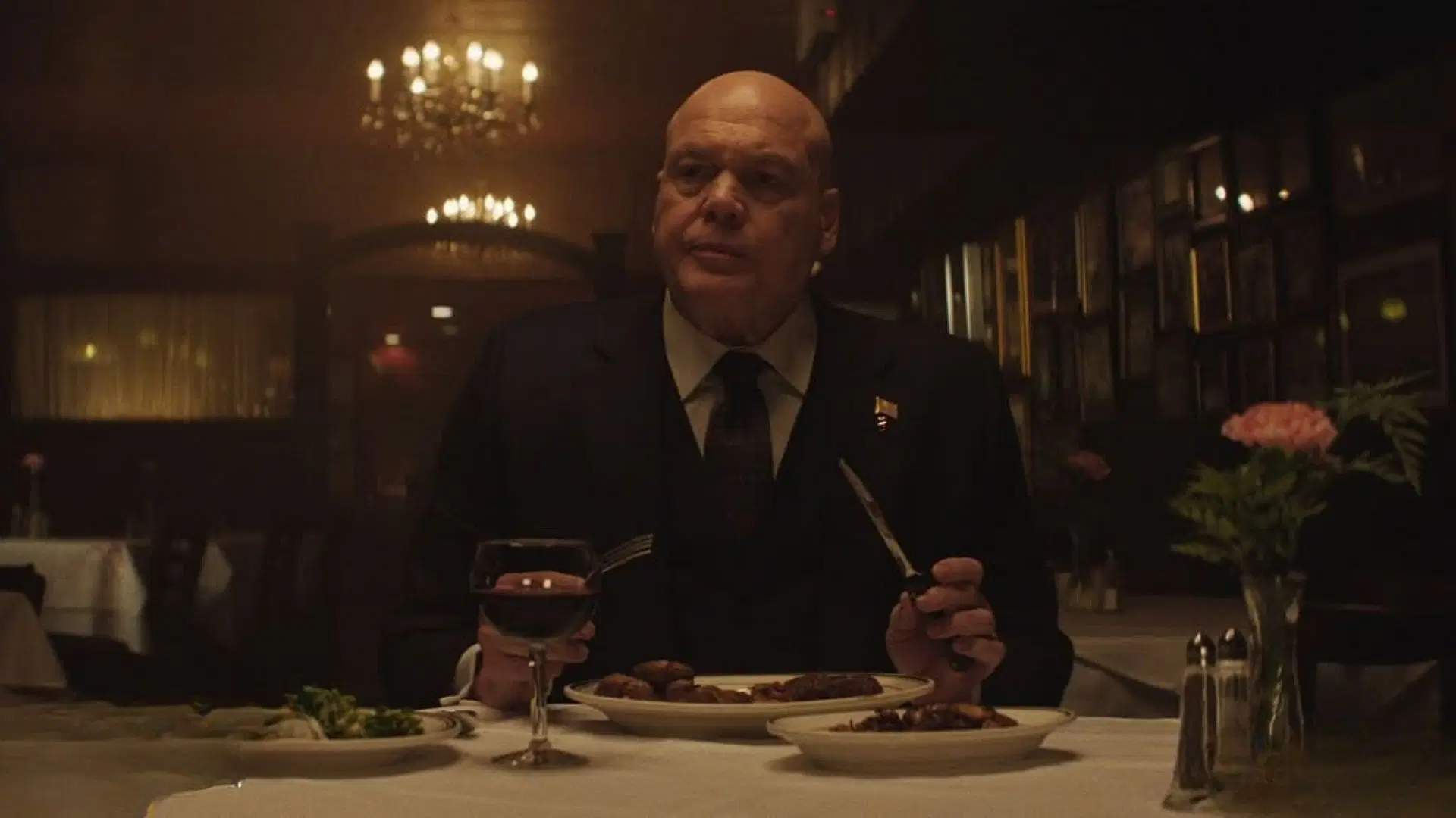 Vincent D&#039;Onofrio as the Kingpin (Image via Instagram/@daredevil)