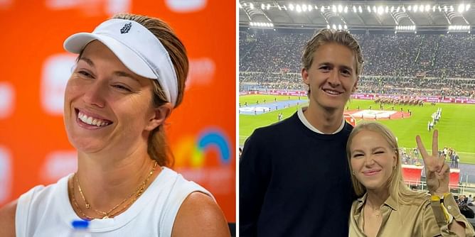 Danielle Collins and Sebastian Korda's girlfriend Ivana Nedved share adorable sneak peek of their pets