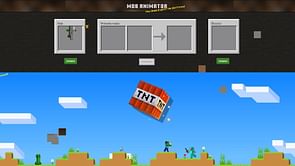 Official Minecraft website adds mob animator in celebration of April Fools 2025