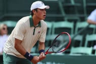 Nakashima in action at the U.S. Men's Clay Court Championship - Day 4 - Source: Getty