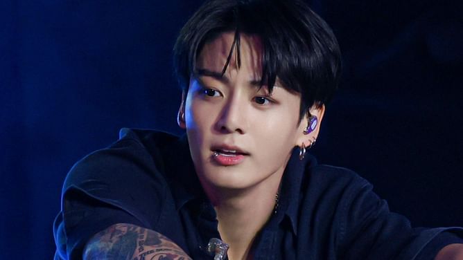 "Jungkook the face of Korea" — Fans gush as the BTS member's cutout becomes the sole artist represented at "Streets of Seoul" hosted in the U.S.