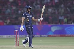 "Coming for that T20I spot" - Fans hail Shubman Gill for his spectacular 84-run knock in RR vs GT IPL 2025 match