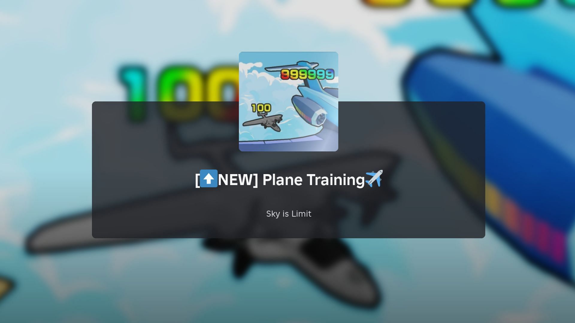 Plane Training loading screen
