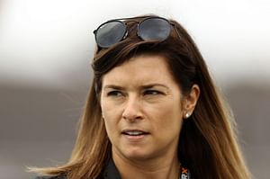 Danica Patrick reveals why she switched from golf clubs to a tennis racket