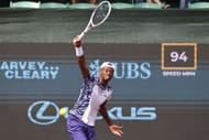 Eubanks in action at the U.S. Men's Clay Court Championship - Day 4 - Source: Getty