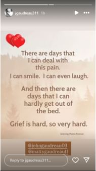 عبر Instagram / @ jgaudre311