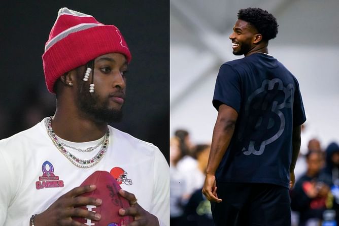 Denzel Ward sends message to Shedeur Sanders after Browns draft Colorado QB with No. 144 pick