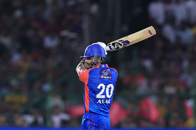 Axar Patel holes out to the deep for 15 while attempting a big shot against Suyash Sharma in RCB vs DC IPL 2025 match [Watch]