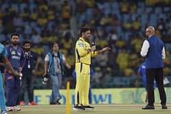 MS Dhoni plays with robo dog ahead of LSG vs CSK IPL 2025 match [Watch]
