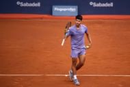 Carlos Alcaraz at the Barcelona Open- Source: Getty