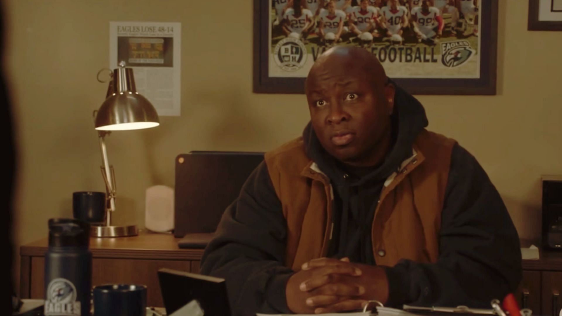 KJ&#039;s grandfather in All American season 7 episode 10 (Image via The CW)