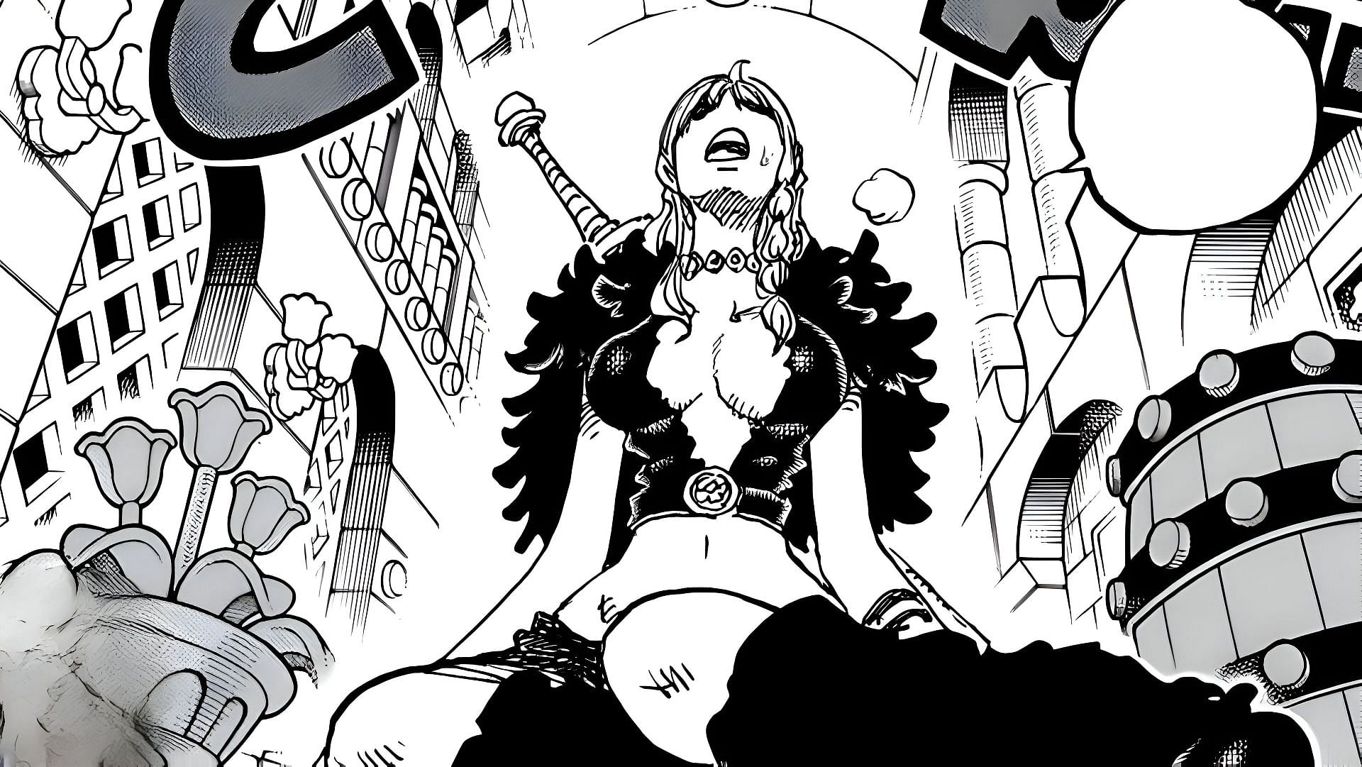 Nami as seen in the Elbaph Arc (Image via Eiichiro Oda/Shueisha)