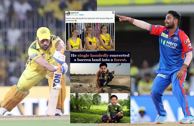 "I hope Ruturaj understands what Kohli would have felt that day"- Top 10 funny memes after CSK's dismal loss vs DC in IPL 2025
