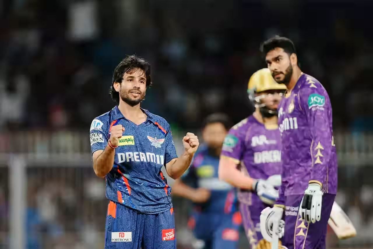 KKR suffered a narrow defeat in their IPL 2025 clash against LSG. [P/C: iplt20.com]