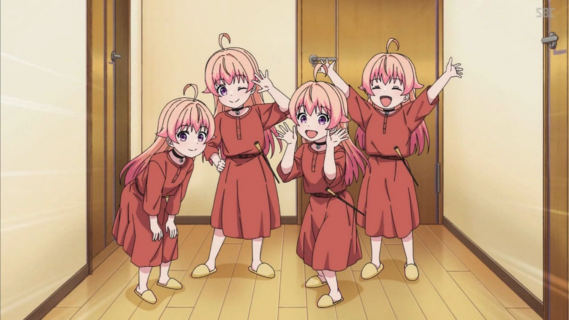 Nico divided into four as seen in the latest episode (Image via Bibury Animation Studios)