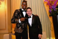 Paul Pogba (left) and Lionel Messi