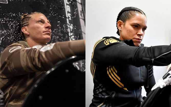Kayla Harrison gets honest about potential Amanda Nunes clash after Julianna Peña title fight, recalls training session with former teammate