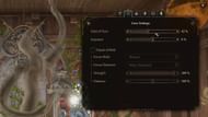 Lens Settings tab (Image via Larian Studios)