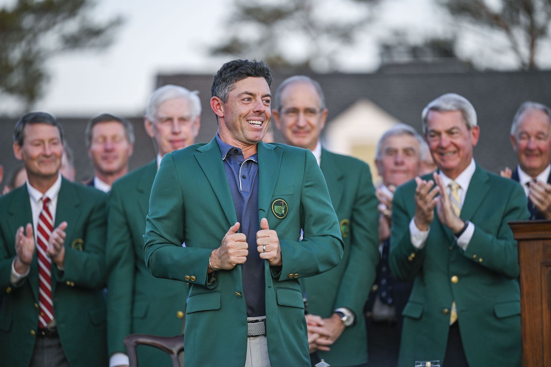 Rory McIlroy at The Masters 2025 - Source: Getty