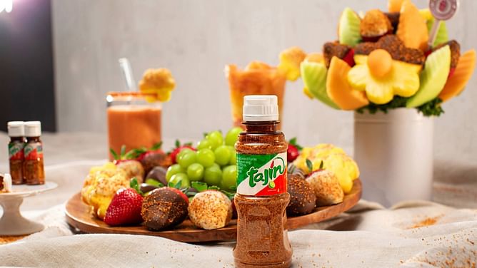 Edible and Tajín collaborate to launch new "swicy" fruit bouquet: Availability and item details explored