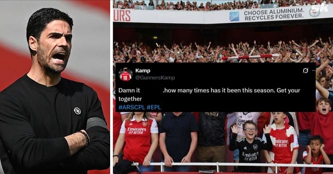 "What's this bozo gene", "Costing us every game" - Fans worried about Arsenal superstar after their 2-2 draw against Crystal Palace