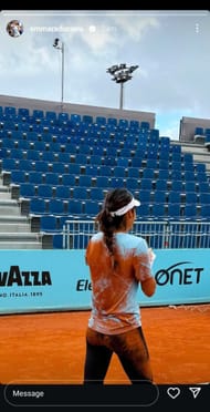 Emma Raducanu IG Story | Source: Instagram/@emmaraducanu