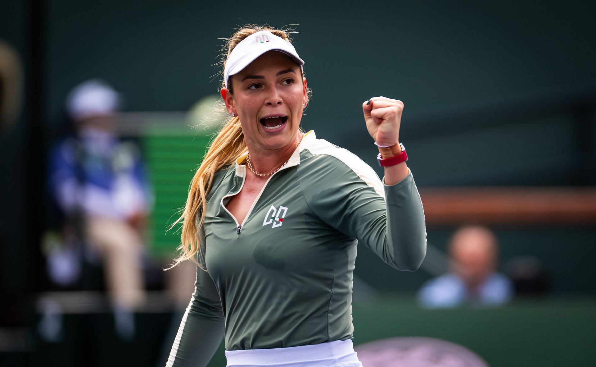 Donna Vekic is ranked 20th in the World and will face Jana Fett in the first round of the Stuttgart Open. Source: Getty