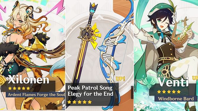 Genshin Impact announces 5.5 second half banner characters and weapons