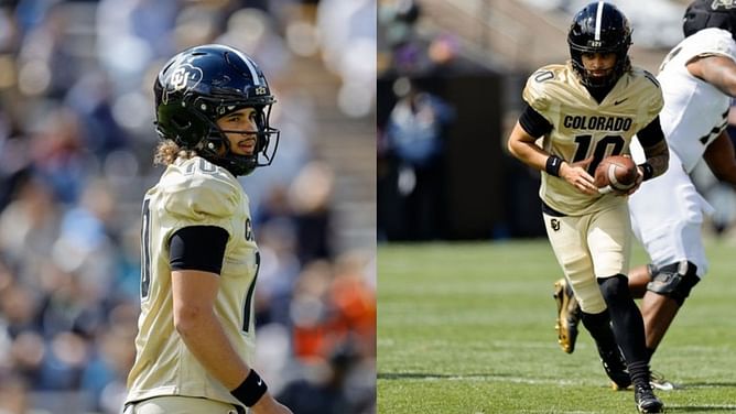 Julian Lewis' emotional moment with young Colorado fans leaves Buffaloes QB saying "aww"