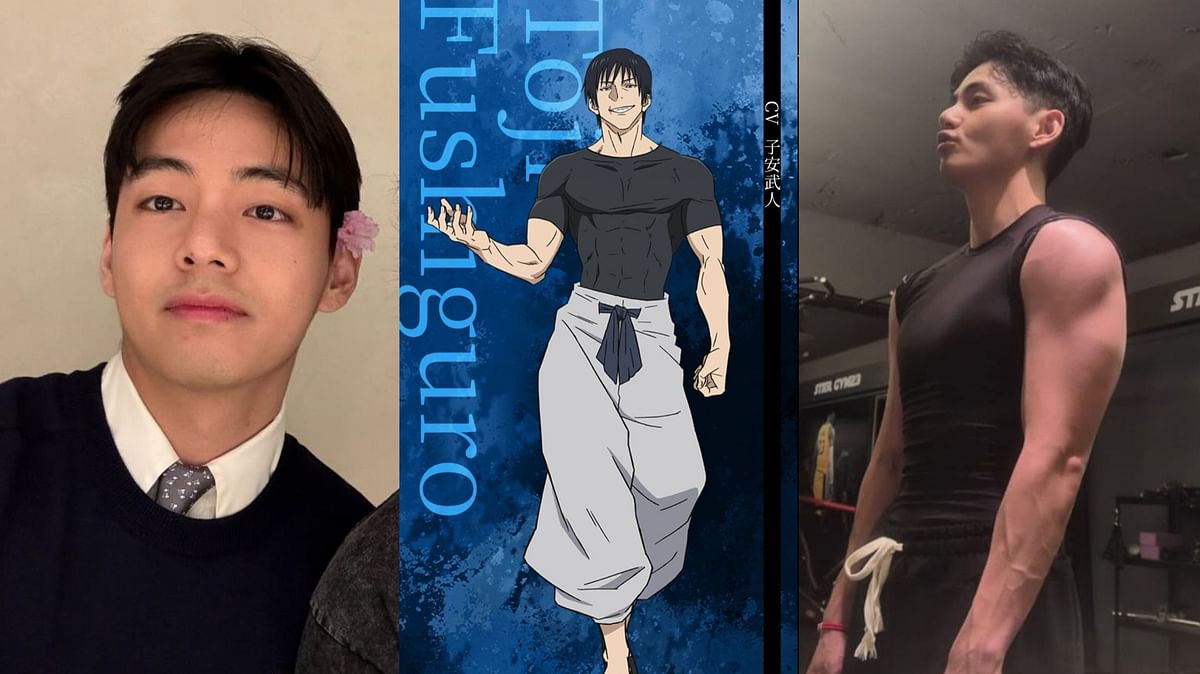 "Welcome back toji fushiguro"— Fans in a frenzy over BTS' Taehyung military physique transformation in latest Instagram update