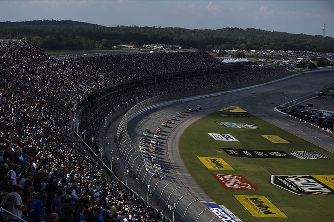 $45M NASCAR veteran explains to fans the mental grit required at Talladega