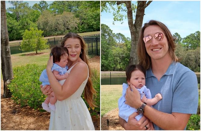 Trevor Lawrence's wife Marissa shares what their first Easter looked like after parenthood