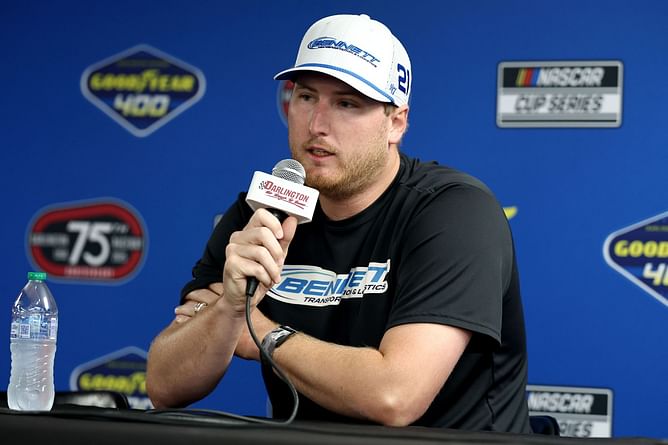 Austin Hill deems his Martinsville misjudgement “a racing error”