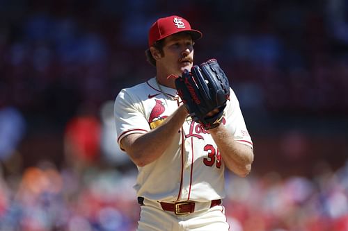 Miles Mikolas is on the mound today (Getty)