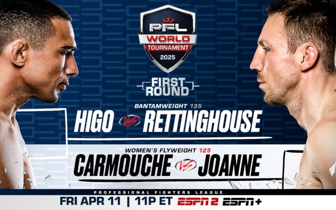 PFL World Tournament 2: Leandro Higo vs. Josh Rettinghouse: Main card, start time, main event walkouts, and more
