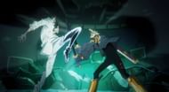 Zoro vs Kizaru commences (Image via Toei Animation)
