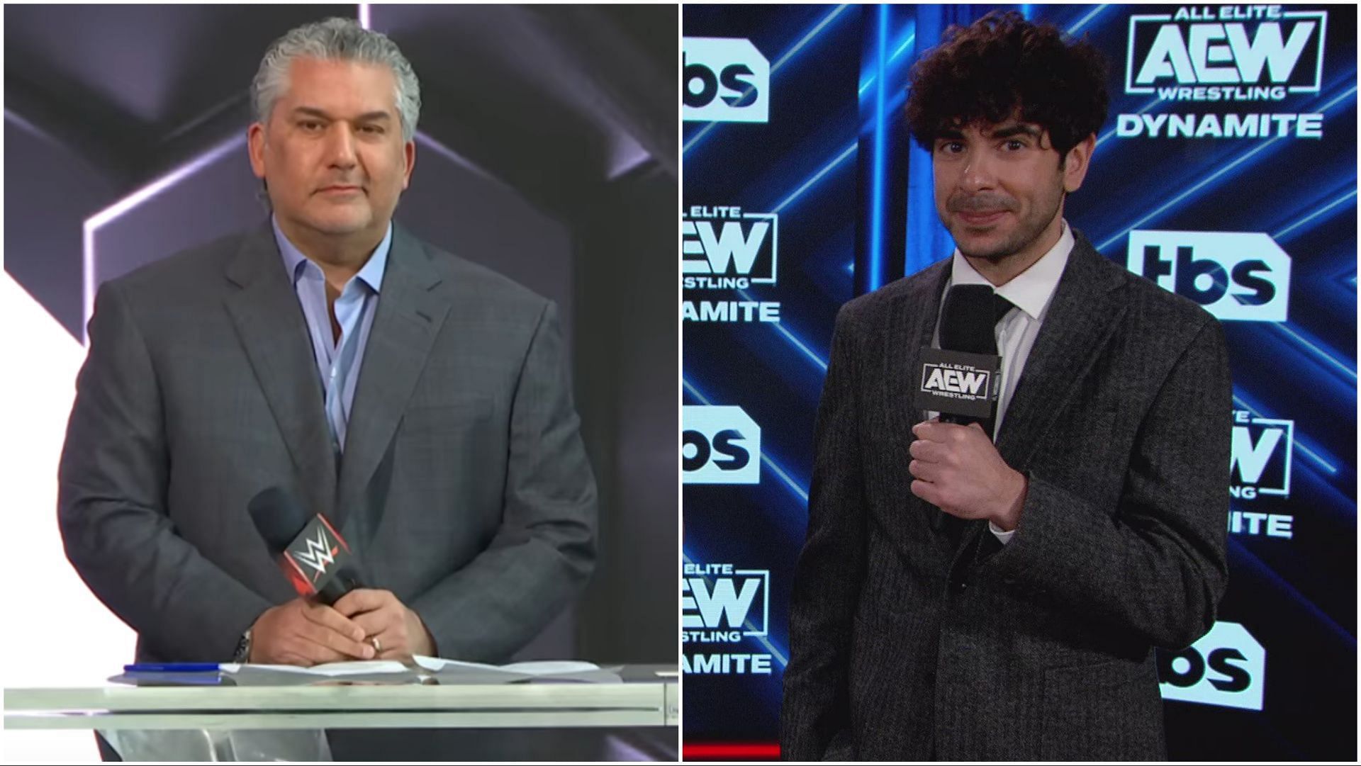 WWE President Nick Khan and AEW President Tony Khan