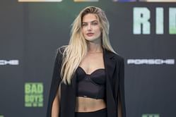 Olympian Alica Schmidt rocks casual chic outfit ahead of 'exciting trip'