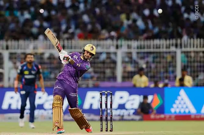 Lucknow’s Rs 30 lakh buy takes a sharp catch behind the ropes as Sunil Narine smashes a 6 in KKR vs LSG IPL 2025 match [Watch]