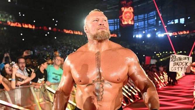 Brock Lesnar could finally show up at WrestleMania 41 and confront a WWE Hall of Famer, says legend