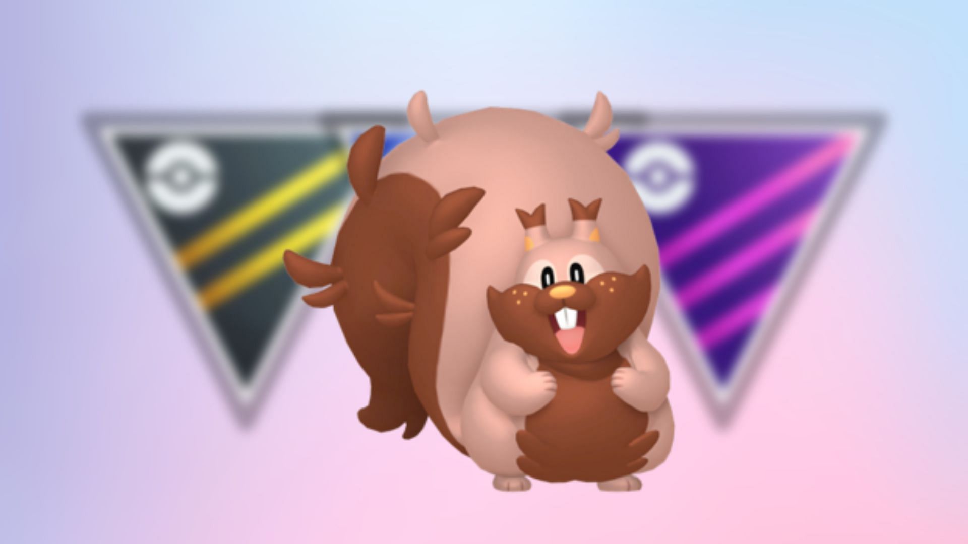 Greedent in Pokemon GO (Image via The Pokemon Company)