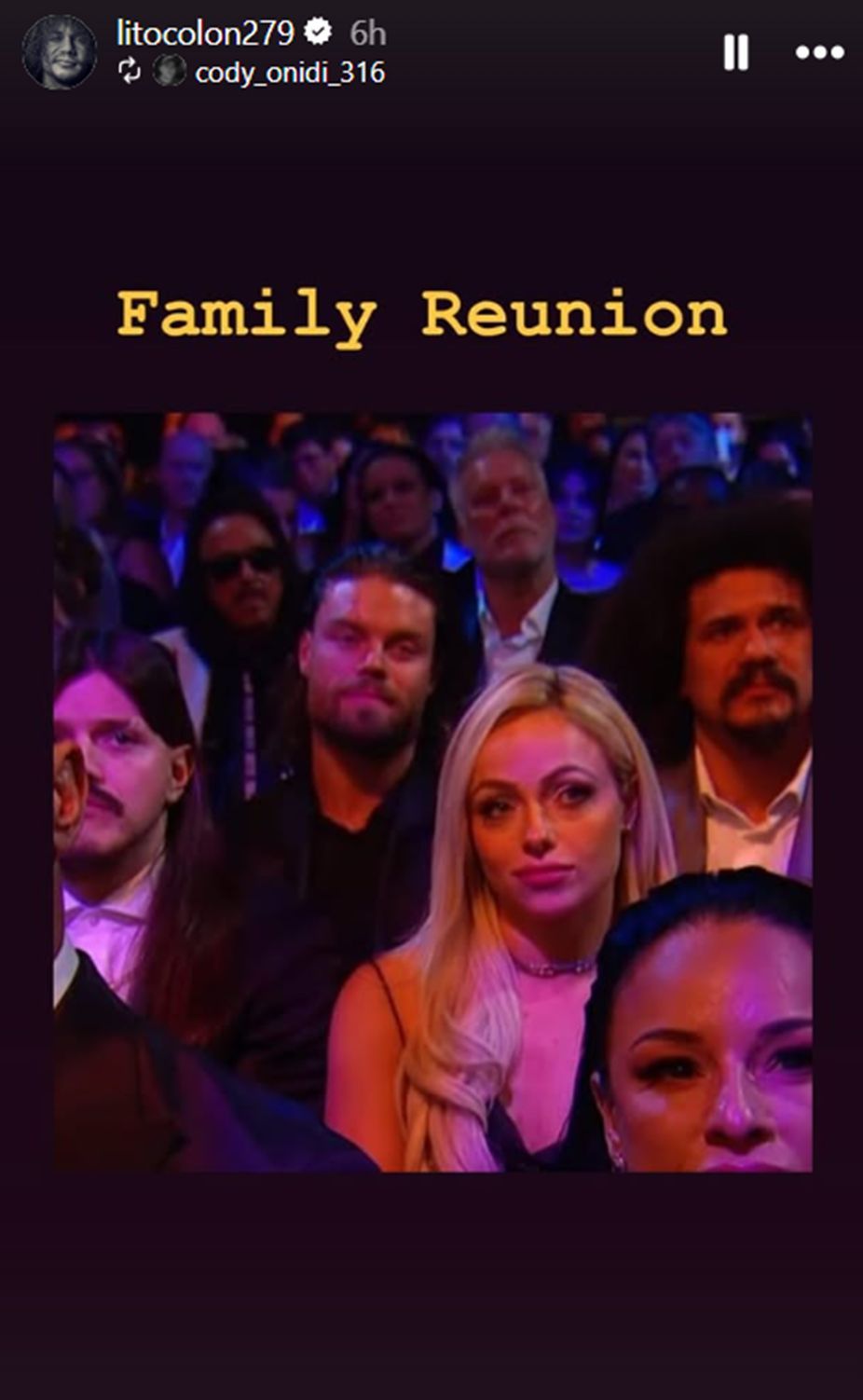 Carlito is dropping hints. [Photo: Carlito&#039;s Instagram story]