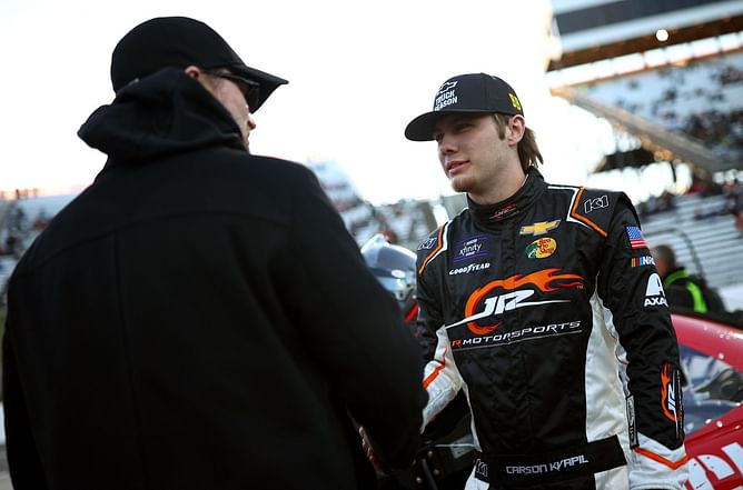 Carson Kvapil praises JR Motorsports after promoting Dale Jr. and Amy Earnhardt’s business brainchild