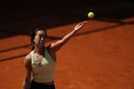 Ann Li in action at the Mutua Madrid Open - Previews - Source: Getty