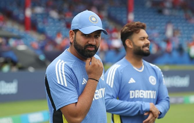 "Koi Baat karne ki zarurat nahin hai" - Rohit Sharma tells Rishabh Pant during their banter ahead of LSG vs MI IPL 2025 match [Watch]