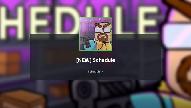 Schedule codes (May 2025)
