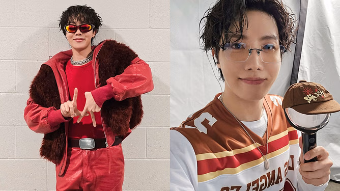 "It's his OWN lyrics" — Fans divided over banners with BTS' j-hope's 'Equal Sign' lyrics distributed at HOTS concert venue