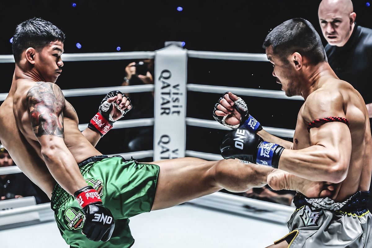 Kongthoranee and Nong-O meet for a second time at ONE Fight Night 31. [Photo via: ONE Championship]