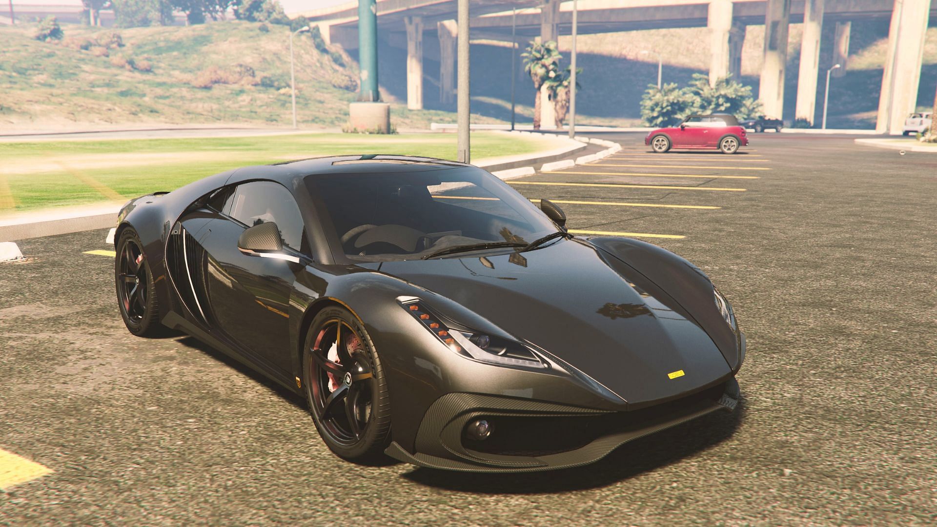A picture of one of the best GTA 5 Enhanced mods - Noble M500 2022 (Image via HarvinoiiD)
